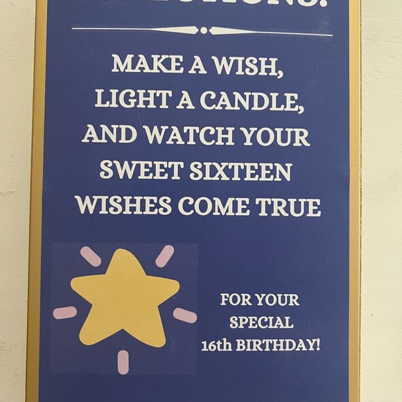 Sweet Sixteen Birthday Candles - Picture 2 of 9